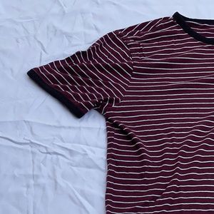 Maroon Stripped Shirt